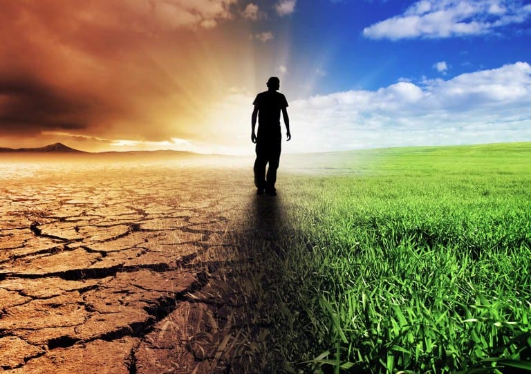 L’uomo tra cielo e terra, spirito e materia